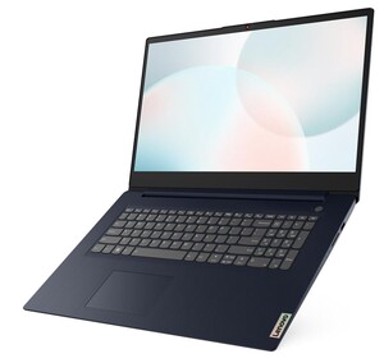 LENOVO Laptop IdeaPad 3 17ABA7 / AMD Ryzen 5 5625U, 17.3", 1920x1080, 16GB, 512GB SSD, FreeDOS, crna